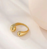 Damenring mit Öffnung