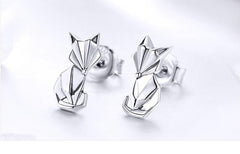 Mädchen Fuchsstecker aus 925 Sterling Silber