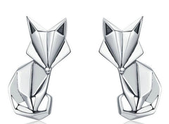 Mädchen Fuchsstecker aus 925 Sterling Silber