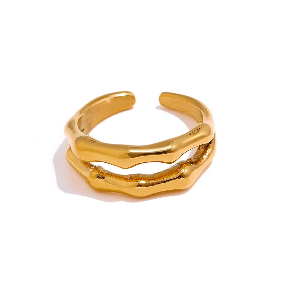 Levity-Ring geriffelt