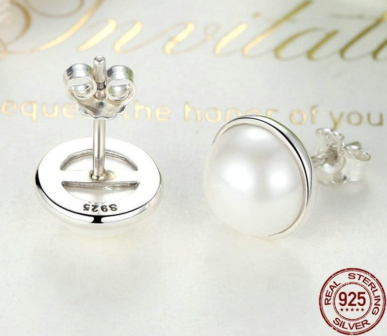 Elegante Damen Ohrstecker 925 Sterling Silber