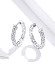 Damen Ohrringe aus 925 Sterling Silber