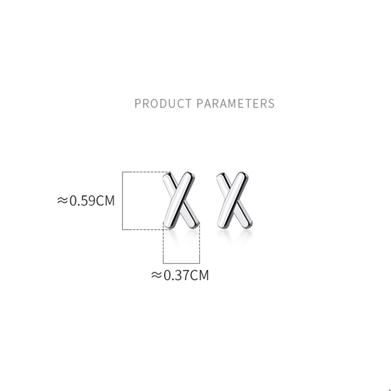 Damen Ohrstecker X 925 Sterling Silber in zwei Varianten