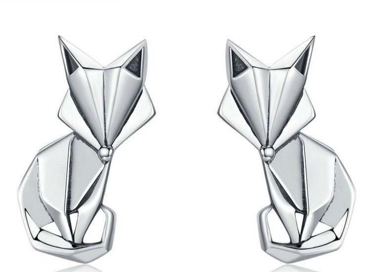 Mädchen Fuchsstecker aus 925 Sterling Silber